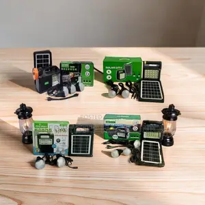 DAT Home Solar Lighting System Kits AT-9011B/9016B/9028B