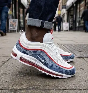Nike Air Max 97 'Denim Red' Sneakers