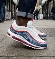 Nike Air Max 97 'Denim Red' Sneakers - 1