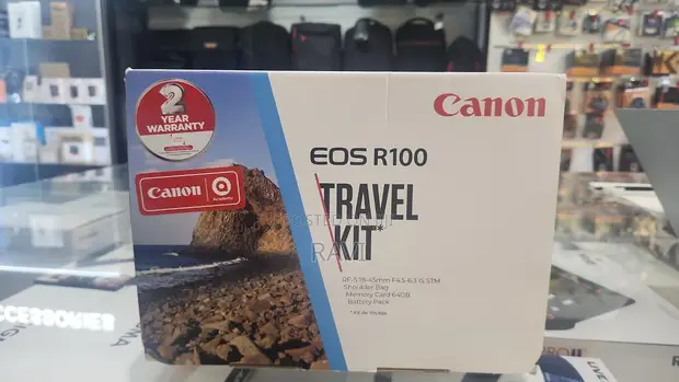Canon EOS R100 Travel Kit na Begi & Kadi 64GB Bure - 1