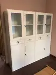 2-Door Half Glass Metal File Cabinet - 3