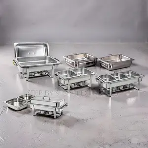 Wholesale 11L Stainless Steel Triple Chafing Dish