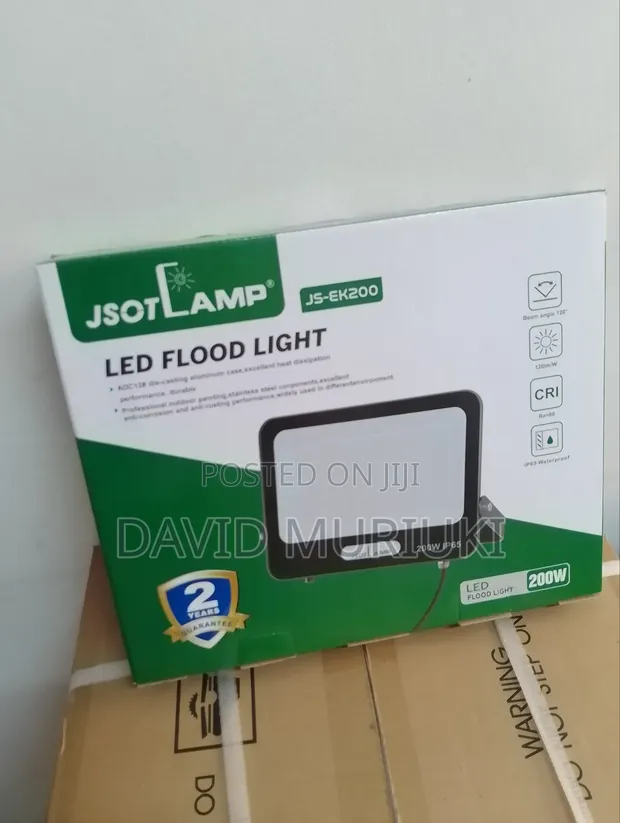 JSOT 200W LED Floodlight - High Power Outdoor Lighting - 1