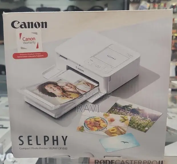 Canon Selphy CP1500 Printer ya Picha - 1