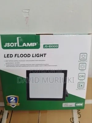 JSOT 100W LED Floodlight for Outdoor Security