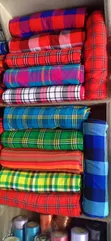 Shuka/Blanketi ya Masai ya Fleece - 1
