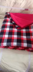 Shuka/Blanketi ya Masai ya Fleece - 3