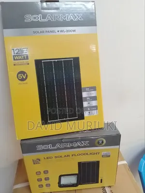 Solarmax 200W Solar Floodlight