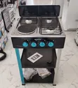Rebune 3 Gas + 1 Electric Burner Standing Gas Stove na Rafu - 2