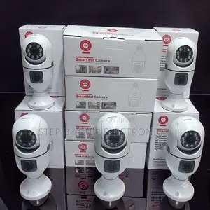 Kamera ya Balbu ya WiFi yenye Lens Mbili na Usiku wa Rangi