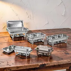 11L Chafing Dish ya Chuma cha Kutumika Mara Tatu - Bei ya Kiwanda