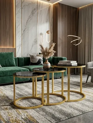 Nordic 3-in-1 Nesting Coffee Table Set