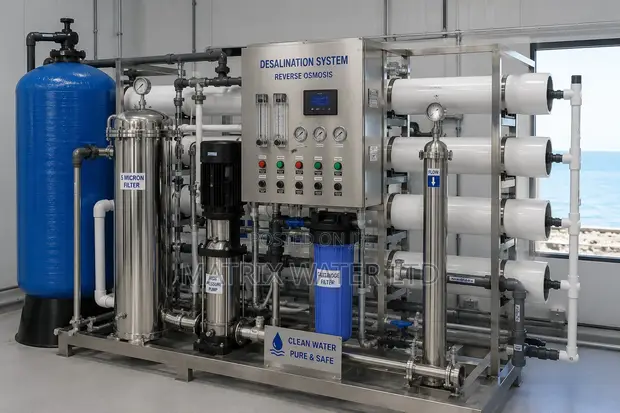 High-Performance Desalination System (Reverse Osmosis) - 1