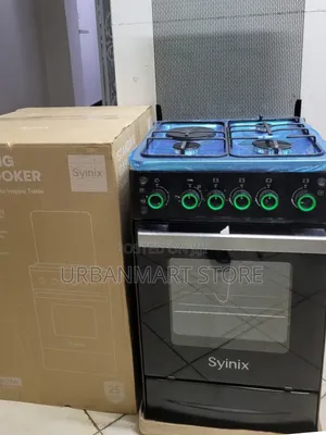 Syinix 50x50 Standing Cooker with Electric Oven