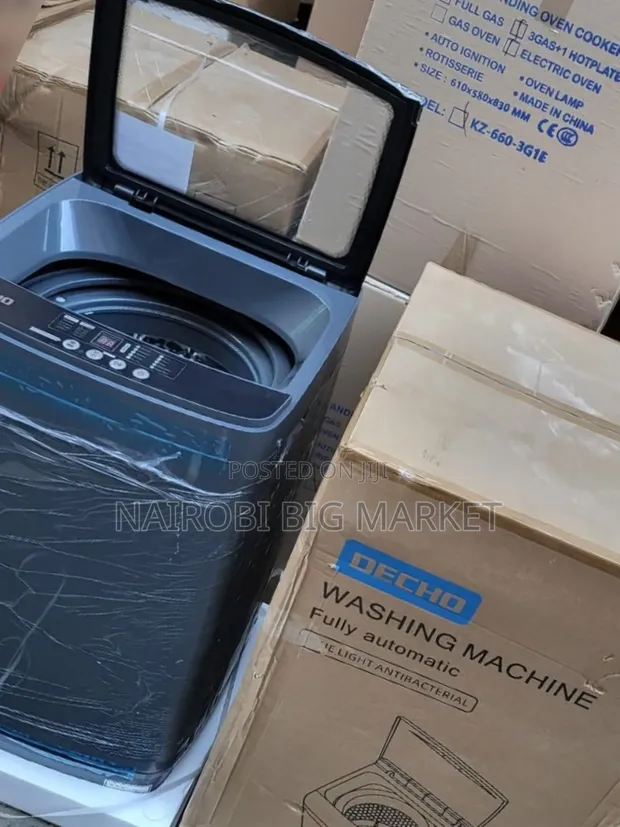 Decho 8kg Mashine ya Kufulia ya Juu Yenye Kujitegemea Kabisa - 1