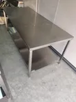Full Length Stainless Steel Commercial Table - 1