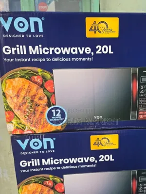 Von 20L Digital Microwave with Grill