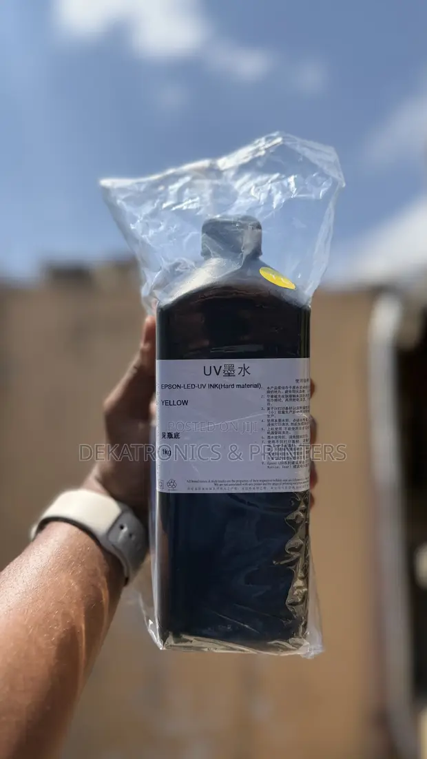 1L UV DTF & Flatbed Yellow Ink - 1