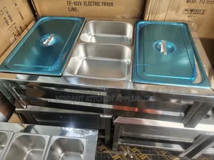 Table Top Electric Food Warmer - 3 Full-Size Inserts