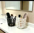 Woven Pattern Desktop Storage Box - 1