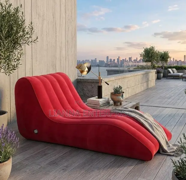 S-Shaped Inflatable Sofa - 1