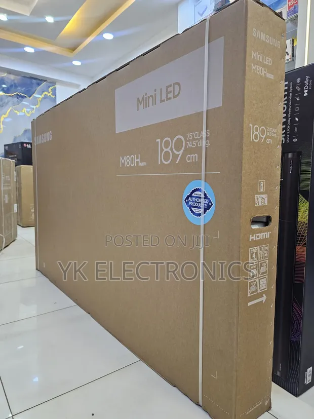 Samsung 75 Inch Mini LED Smart TV 144Hz 75M80H - 1