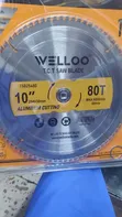 Welloo T.C.T Saw Blade kwa Kukata Aluminium (Inchi 10) - 2