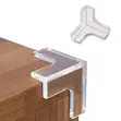 8 Vipande vya Kinga za Kingo za Samani za Silicone za Sided 3 kwa Watoto - 1