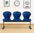 3-Link Plastic Reception Bench - 1
