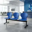 3-Link Plastic Reception Bench - 4