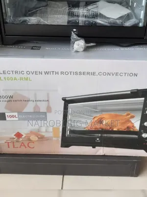 100L Tlac Oven ya Umeme na Rotisserie
