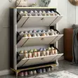 3-Drawer Modern Shoe Rack Storage - 4