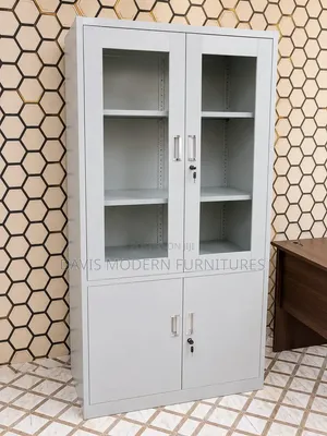 2-Door Metal Office Storage Cabinet