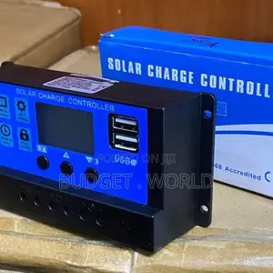 High-Capacity 30A PWM Solar Charge Controller