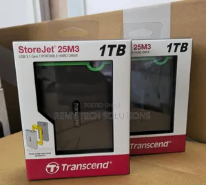 Transcend StoreJet 1TB Portable External HDD