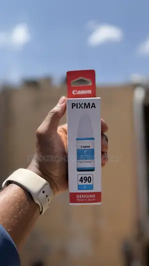 Wino Halisi wa Canon Cyan GI-490