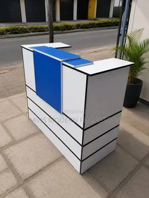Kaunta ya Mapokezi ya Kisasa Umbo la L