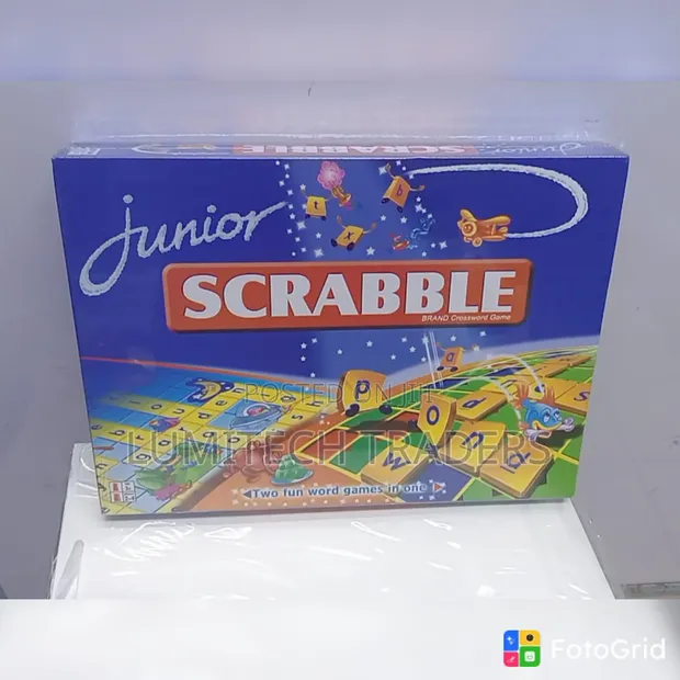 Scrabble Junior Word Game - 1