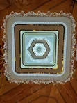 Modern Square LED Flush Mount Ceiling Light - 1