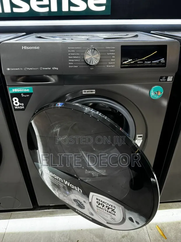 Hisense 8kg/5kg Fully Automatic Washer Dryer - 1