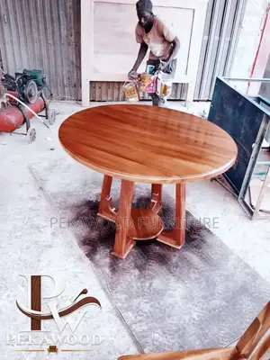 4-Seater Mahogany Dining Set
