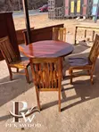 4-Seater Mahogany Dining Set - 3