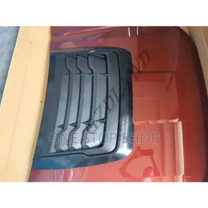 Bonnet Upgrade Styling Carbon or Gloss Black ABS Plastic Hood Scoop