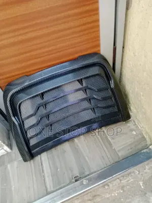 Carbon Design Bonnet Scoop with Heavy Duty Automotive Adhesive Tape