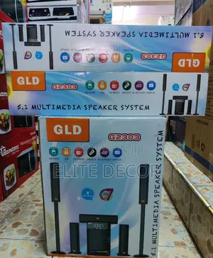 GLD G2303 5.1CH Tall Boy Woofer - 150W Bluetooth Home Theatre Sound
