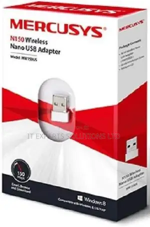Mercusys MW150US N150 Wi-Fi 4 Nano USB Adapta