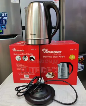 Ramtons RM/770 2.5L Birika ya Umeme Isiyo na Kamba ya Chuma cha Pua
