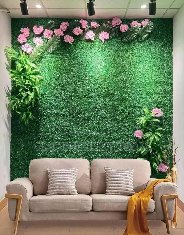 Studio Set Up Backdrop Artificial Boxwood Panels - 1
