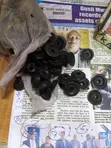 Black Roofing Washers - 1