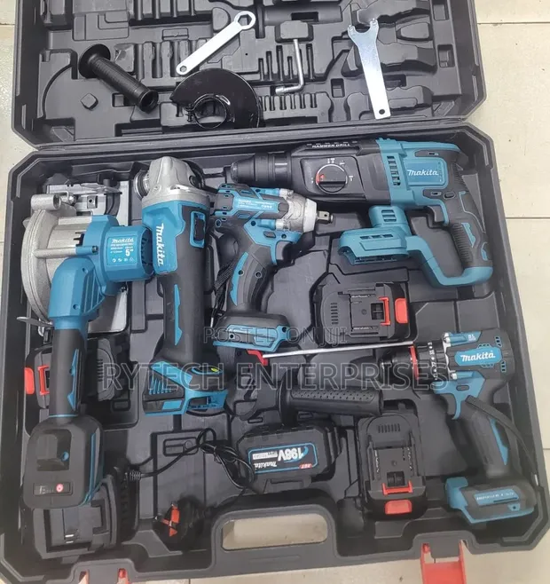 5-in-1 Cordless Makita Combo Tool Kit - 1